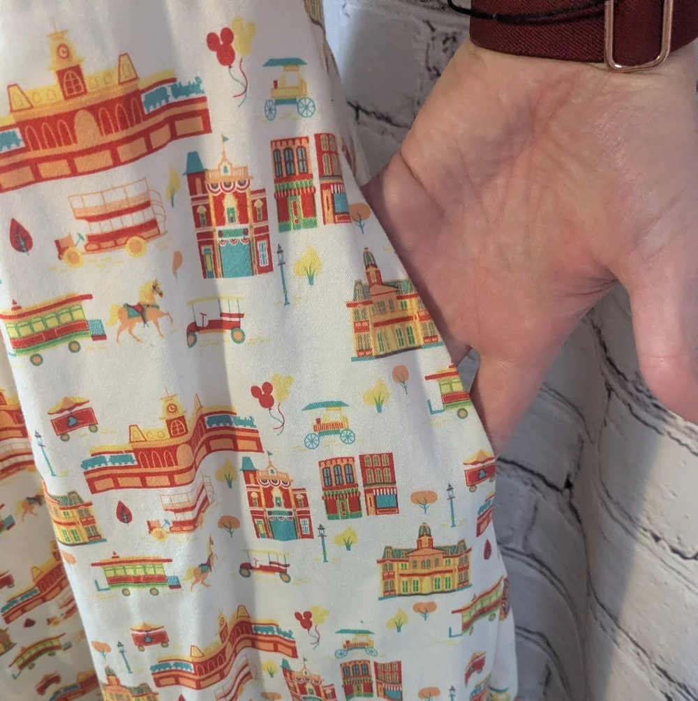 Disney Main Street USA Midi Dress - Picture 4 of 8